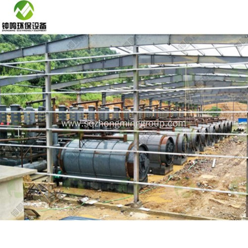 Waste Tyre Pyrolysis to Oil Plant Project Report